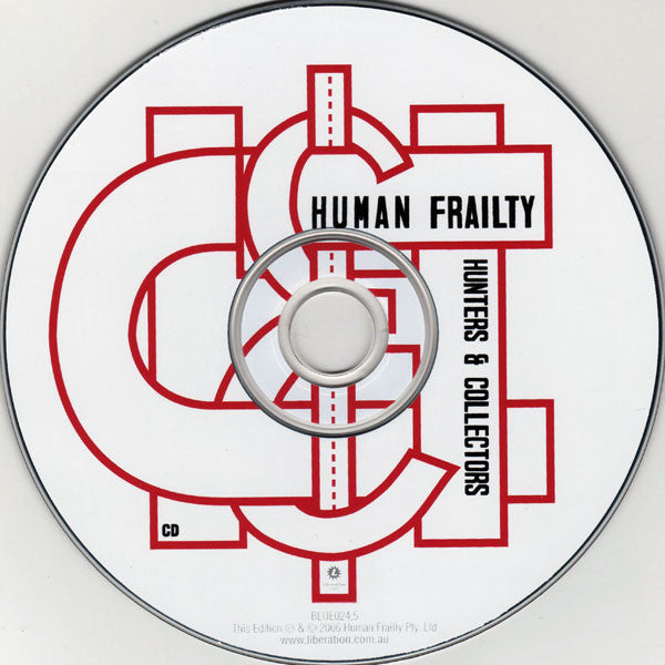 Hunters & Collectors : Human Frailty 20th Anniversary Edition (CD, Album, RM + DVD, Comp)