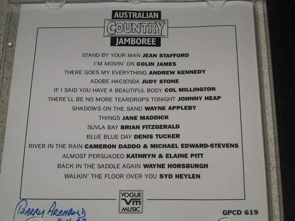 Various : Australian Country Jamboree (CD, Comp)
