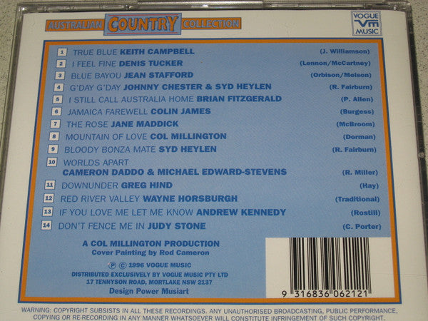 Various : Australian Country Collection  (CD, Comp)