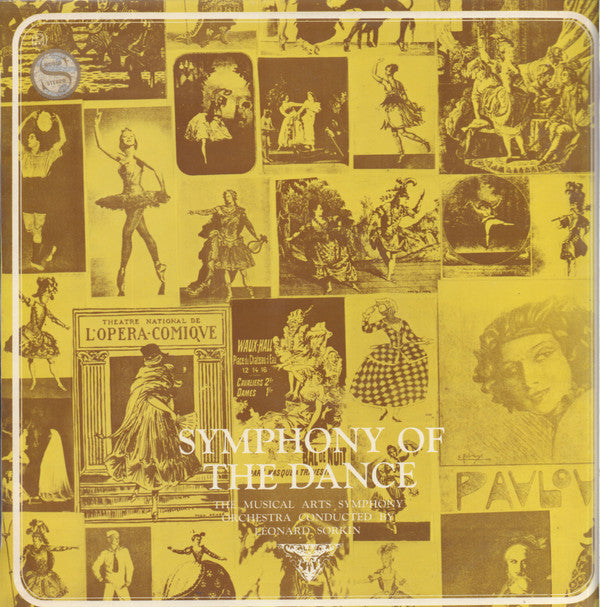 Musical Arts Symphony Orchestra Of New York Conducted By Leonard Sorkin : Symphony Of The Dance (LP, Club)
