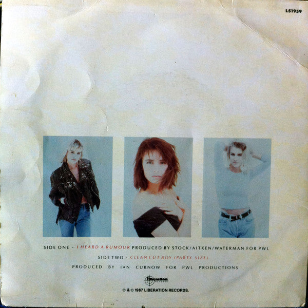 Bananarama : I Heard A Rumour (7", Single)