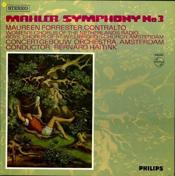 Gustav Mahler, Maureen Forrester, Women's Chorus Of The Groot Omroepkoor, Jongenskoor St. Willibrord, Amsterdam, Concertgebouworkest, Bernard Haitink : Symphony No.3 (2xLP + Box)
