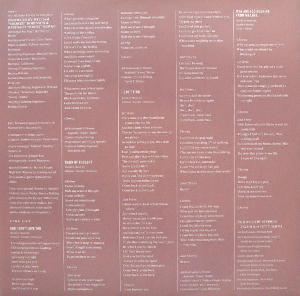 Smokey Robinson : Essar (LP, Album, RE)
