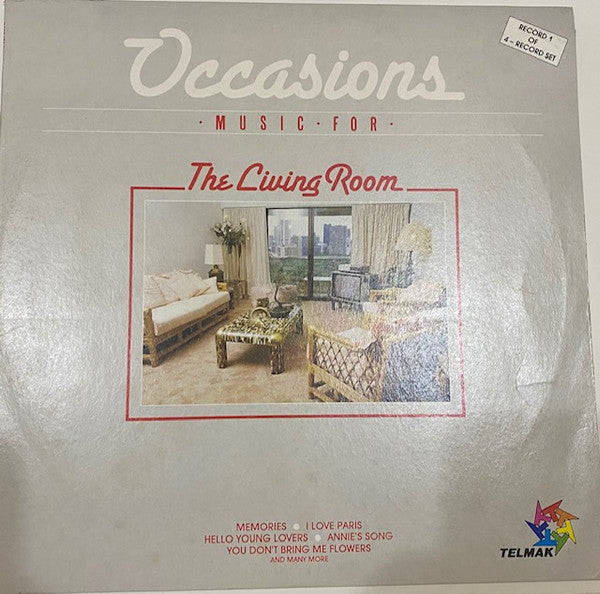 Various : Occasions Music For The Living Room (LP, Album, Comp)