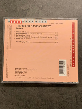 The Miles Davis Quintet : Walkin' (CD, Comp)