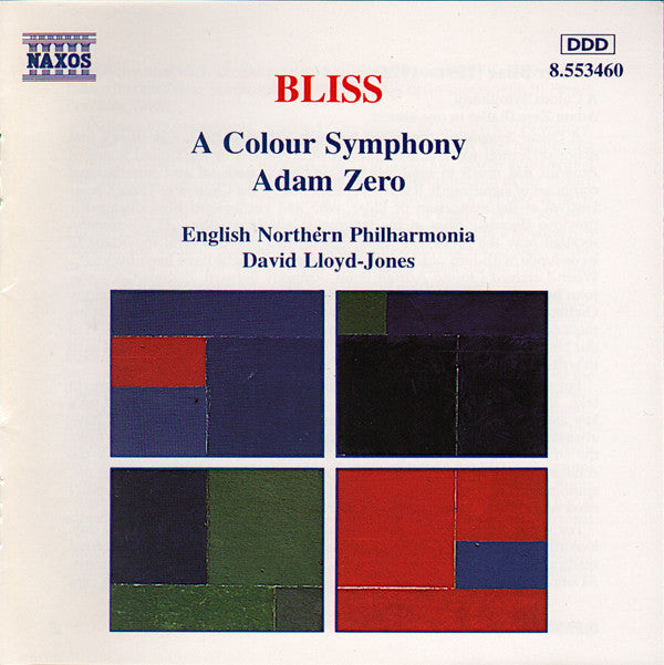 Bliss* / English Northern Philharmonia, David Lloyd-Jones : A Colour Symphony • Adam Zero (CD, Album)