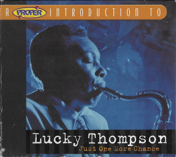 Lucky Thompson : Just One More Chance (CD, Comp)