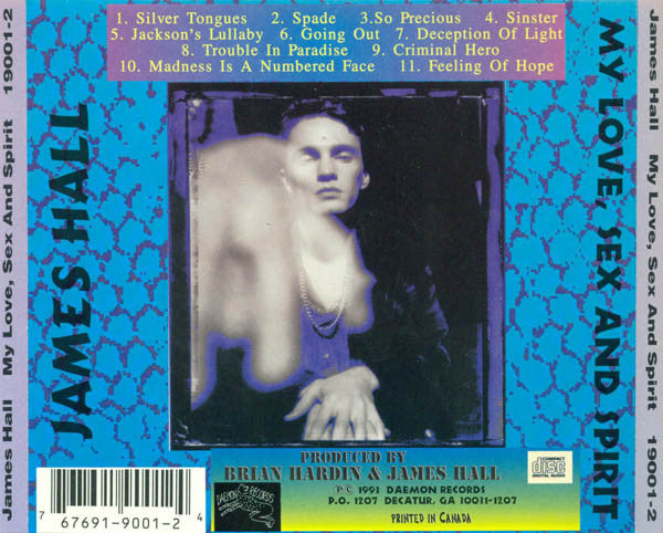 James Hall : My Love, Sex And Spirit (CD, Album)