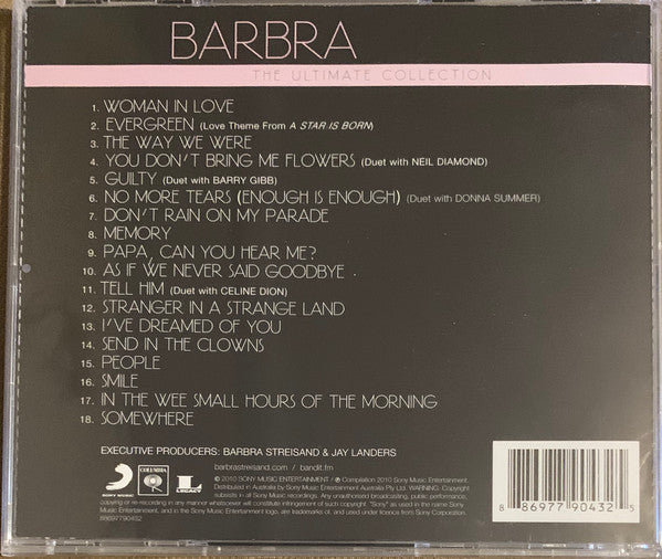 Barbra Streisand : The Ultimate Collection (CD, Comp)
