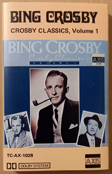 Bing Crosby : Crosby Classics Volume 1 (Cass, Album, RE)