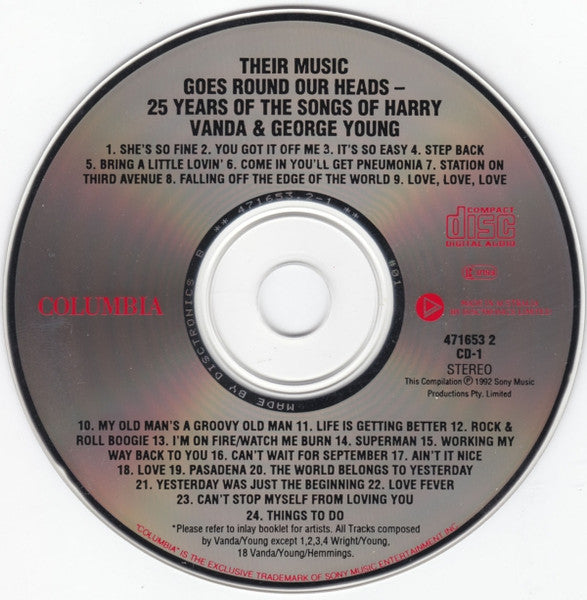 Various : Their Music Goes 'Round Our Heads (2xCD, Comp)