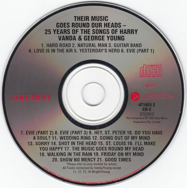 Various : Their Music Goes 'Round Our Heads (2xCD, Comp)