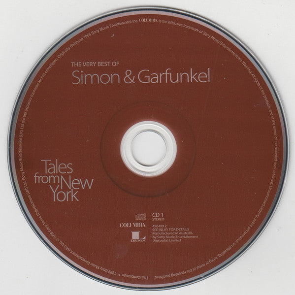 Simon & Garfunkel : Tales From New York (The Very Best Of Simon & Garfunkel) (2xCD, Comp, RM)