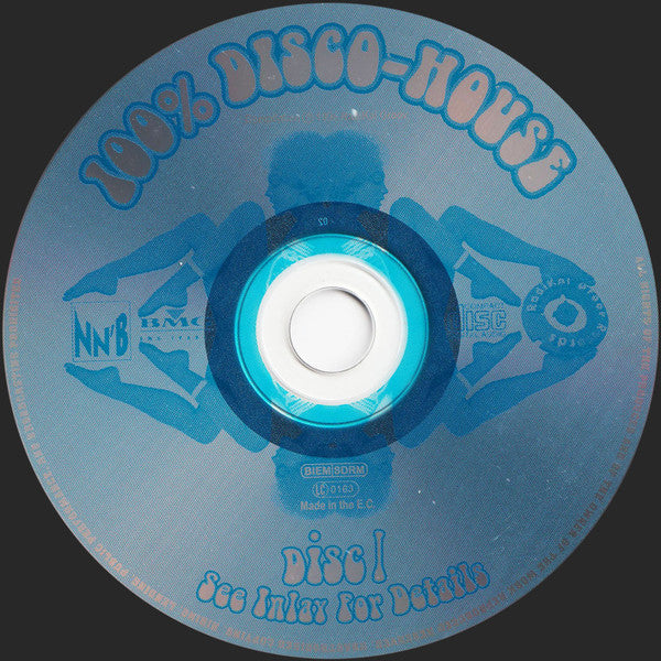 Various : 100 % Disco-House (2xCD, Comp)