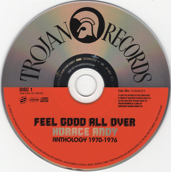 Horace Andy : Feel Good All Over (Anthology 1970-1976) (2xCD, Comp)