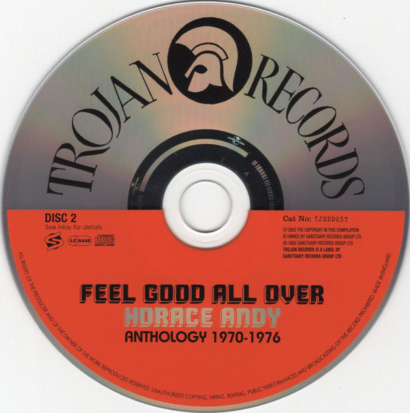 Horace Andy : Feel Good All Over (Anthology 1970-1976) (2xCD, Comp)