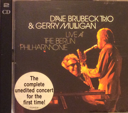 The Dave Brubeck Trio Featuring Gerry Mulligan : Live At The Berlin Philharmonie (2xCD, Album, RE)