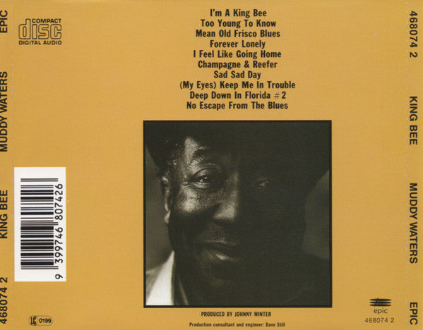 Muddy Waters : King Bee (CD, Album, RE)