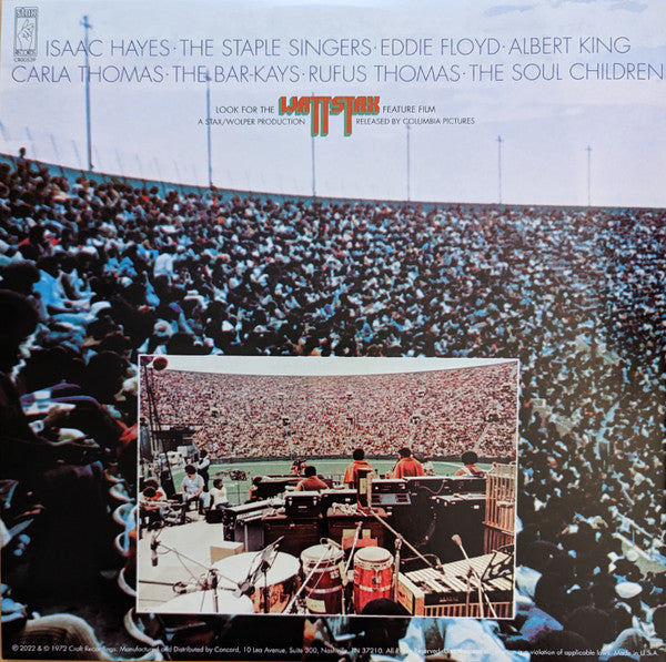 Various : Wattstax: The Living Word (2xLP, Album, RE, 50t)