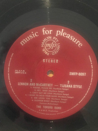 The Torero Band : Lennon & McCartney Tijuana Style (LP)