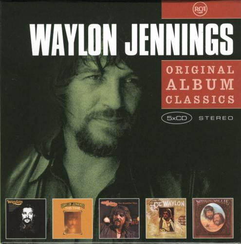 Waylon Jennings : Original Album Classics (5xCD, Album, RE + Box, Comp)