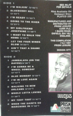 Fats Domino : Blueberry Hill - The Very Best Of Fats Domino In Concert (Cass)
