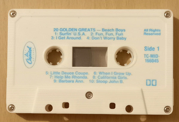 The Beach Boys : 20 Golden Greats (Cass, Comp, RE)
