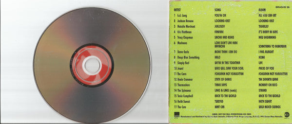 Various : Just The Music  (Brashs Sampler 1996) (CD, Promo, Smplr)