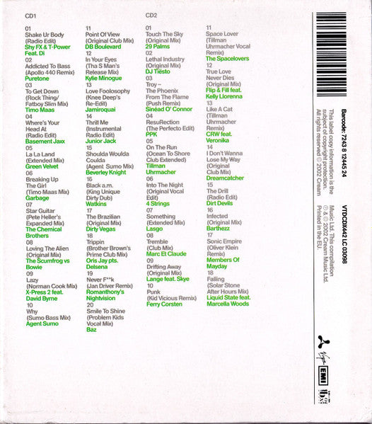 Various : Cream Anthems (Spring 2002) (2xCD, Comp, Mixed)