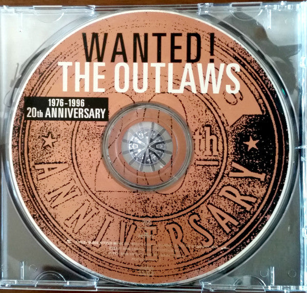 Waylon Jennings, Willie Nelson, Jessi Colter, Tompall Glaser : Wanted! The Outlaws (1976-1996 20th Anniversary) (CD, Comp, RE, RM)