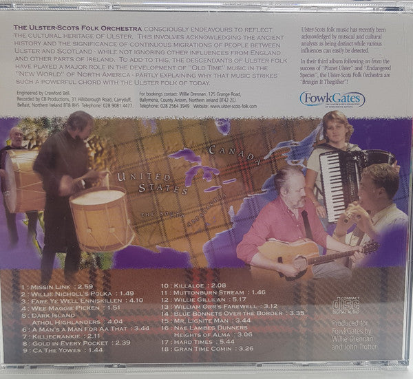 Ulster Scots Folk Orchestra : Bringin It Thegither (CD, Album)