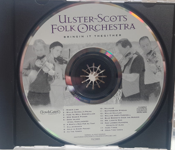 Ulster Scots Folk Orchestra : Bringin It Thegither (CD, Album)