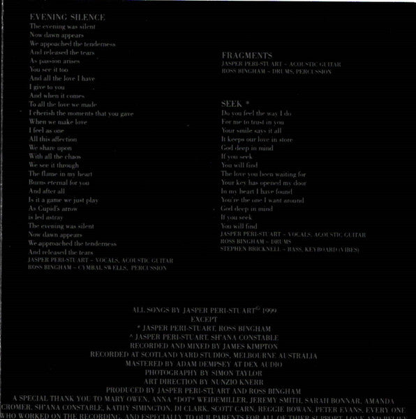 Jasper Peri-Stuart : Fragments (CD, Album)