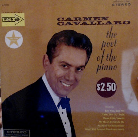 Carmen Cavallaro : The Poet Of The Piano (LP, RE, 'Si)