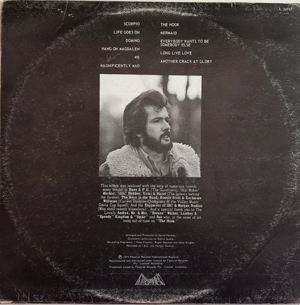 Tony Cole : Magnificently Mad (LP, Album)
