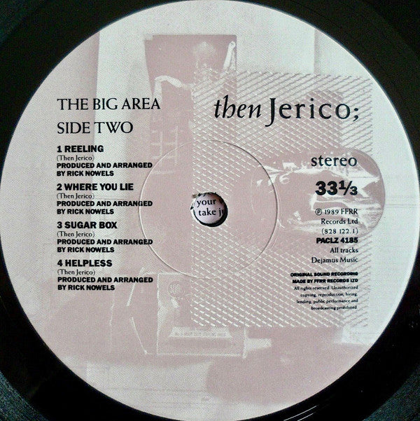 Then Jerico : The Big Area (LP, Album)