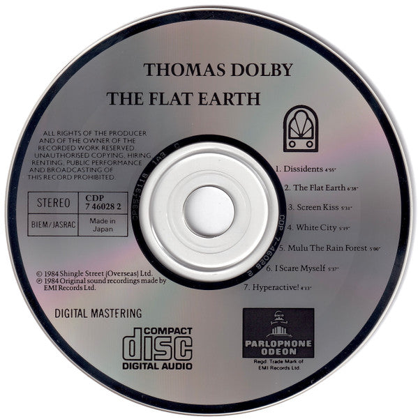Thomas Dolby : The Flat Earth (CD, Album)