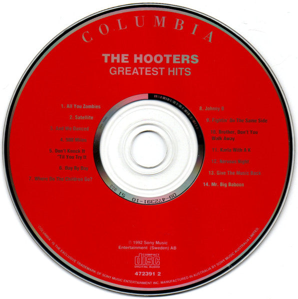 Hooters* : Greatest Hits (CD, Comp, RE)