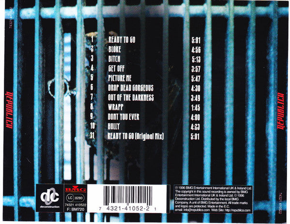 Republica : Republica (CD, Album, RP)