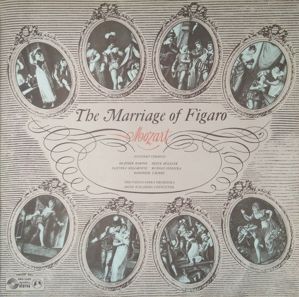 Mozart*, The Vienna Opera Orchestra* · Heinz Wallberg : The Marriage Of Figaro (Concert Version) (LP)