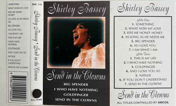 Shirley Bassey : Send In The Clowns (Cass, Comp)