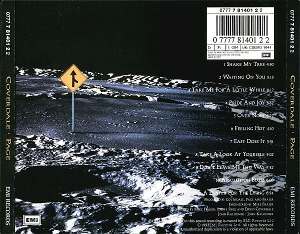 Coverdale • Page* : Coverdale • Page (CD, Album)