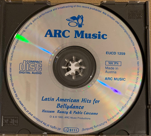 Hossam Ramzy & Pablo Cárcamo : Latin American Hits For Bellydance (CD, Album)