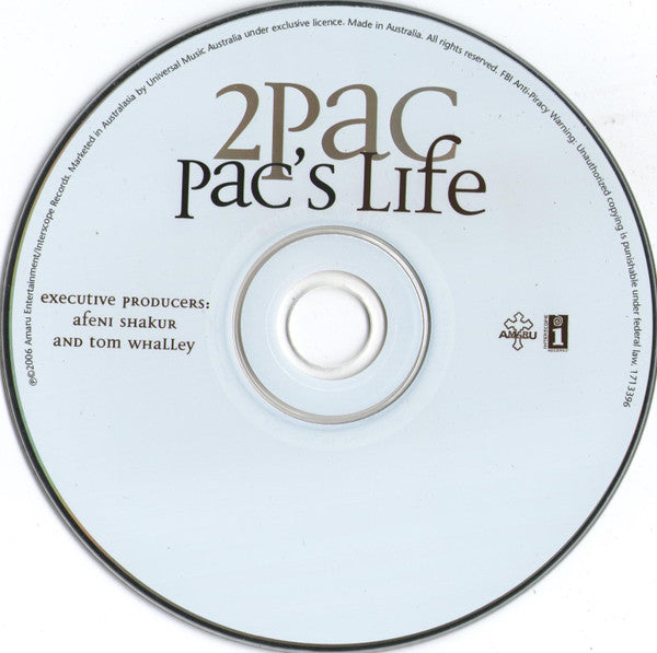 2Pac : Pac's Life (CD, Album)