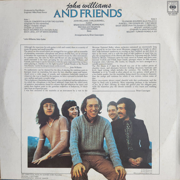 John Williams (7) : John Williams And Friends (LP, Album)