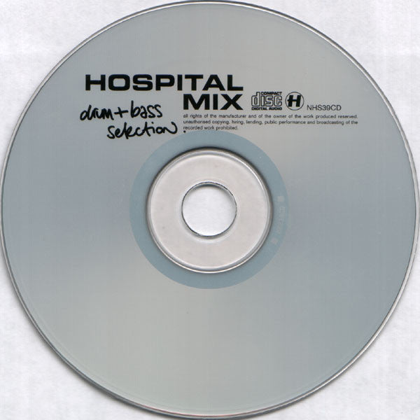 Various : Hospital Mix (Drum+Bass Selection) (CD, Mixed)