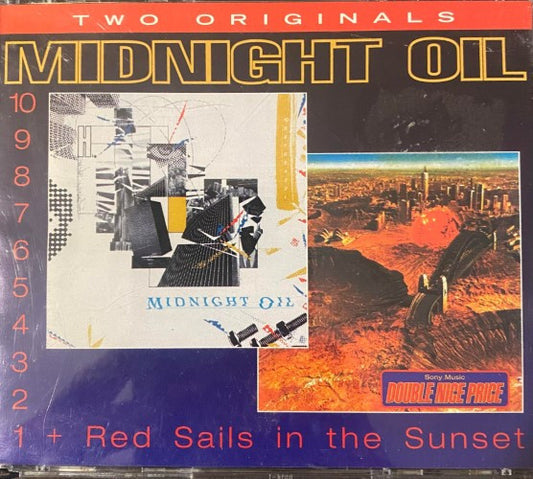 Midnight Oil : 10, 9, 8, 7, 6, 5, 4, 3, 2, 1 + Red Sails In The Sunset (CD, Album, RE + CD, Album, RE + Box, Comp, RE, SME)