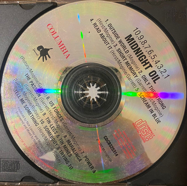 Midnight Oil : 10, 9, 8, 7, 6, 5, 4, 3, 2, 1 + Red Sails In The Sunset (CD, Album, RE + CD, Album, RE + Box, Comp, RE, SME)