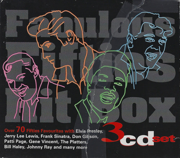 Various : Fabulous Fifties Hit Box (3xCD, Comp + Box)
