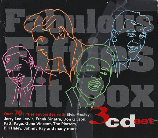 Various : Fabulous Fifties Hit Box (3xCD, Comp + Box)